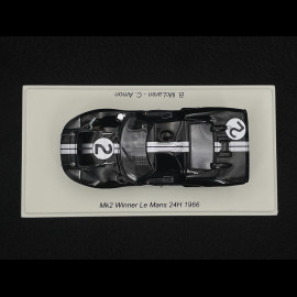 Ford GT40 Mk II n° 2 Sieger 24h Le Mans 1966 1/43 Spark 43LM66