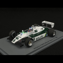 Keke Rosberg Williams FW08 n° 6 Sieger Schweizer GP 1982 1/43 Spark S7498