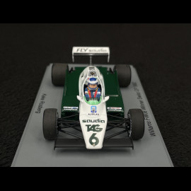 Keke Rosberg Williams FW08 n° 6 Winner Swiss GP 1982 1/43 Spark S7498