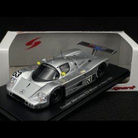 Sauber Mercedes C9 n° 63 Sieger 24h Le Mans 1989 1/43 Spark 43LM89