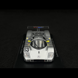 Sauber Mercedes C9 n° 63 Winner 24h Le Mans 1989 1/43 Spark 43LM89