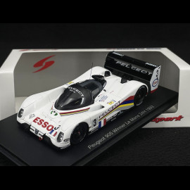 Peugeot 905 Evo n° 3 Sieger 24h Le Mans 1993 1/43 Spark 43LM93