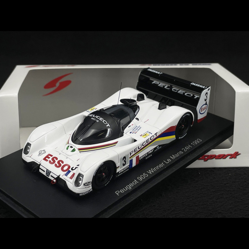 Peugeot 905 Evo n° 3 Winner 24h Le Mans 1993 1/43 Spark 43LM93