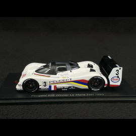 Peugeot 905 Evo n° 3 Sieger 24h Le Mans 1993 1/43 Spark 43LM93