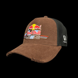 Red Bull Cap Official F1 Team Trucker New Era Cord Braun 60897533 - unisex