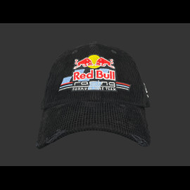 Red Bull Racing Hat Official F1 Team New Era Corduroy Black 60897528 - unisex