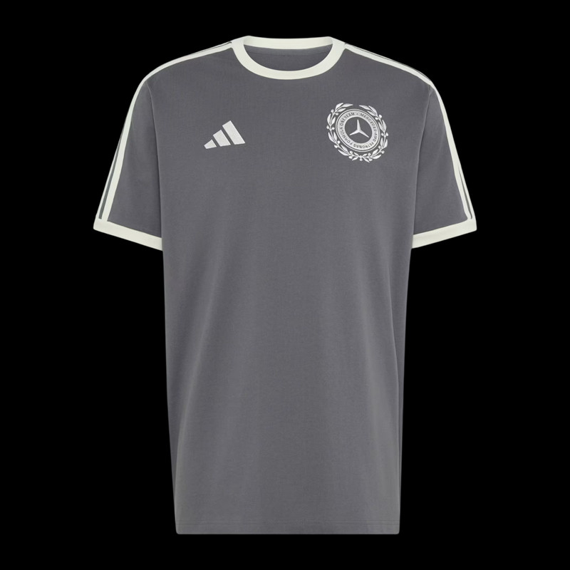 Mercedes T-shirt AMG-Petronas F1 Team Adidas Grey / Beige IB7013 - unisex