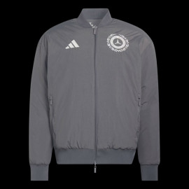 Mercedes Jacke AMG-Petronas Wendejacke F1 Team Adidas Grau / Beige KR3572 - unisex