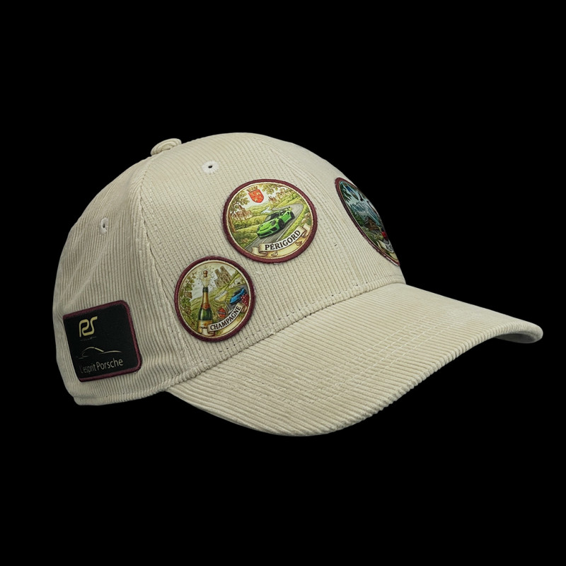 Exclusive RS Club Corduroy Cap Beige with Escapades Patch