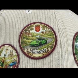 Exklusive RS Club Cord-Cap Beige mit Ausflugs-Patch