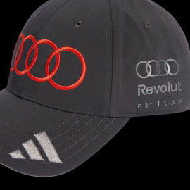 Audi Cap F1 Team n° 5 Gabriel Bortoleto Adidas Grau KF3313 - unisex