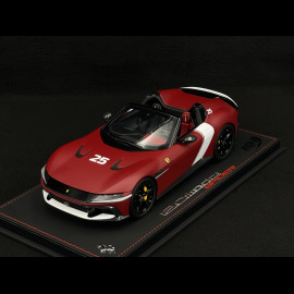 Ferrari 12Cilindri Spider n° 25 Rosso Racing 2025 Matt 1/18 BBR Models P18251F1