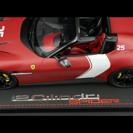 Ferrari 12Cilindri Spider n° 25 Rosso Racing 2025 Matt 1/18 BBR Models P18251F1