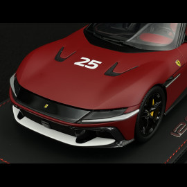 Ferrari 12Cilindri Spider n° 25 Rosso Racing 2025 Matt 1/18 BBR Models P18251F1