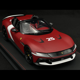 Ferrari 12Cilindri Spider n° 25 Rosso Racing 2025 Matt 1/18 BBR Models P18251F1