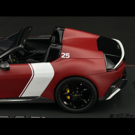 Ferrari 12Cilindri Spider n° 25 Rosso Racing 2025 Matt 1/18 BBR Models P18251F1