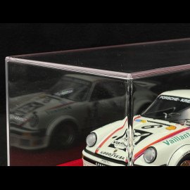 1/18 BBR Showcase for Model with Red Alcantara Base Premium Quality
