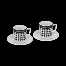 Set von 2 Porsche Espressotassen Pepita WAP05015526PED