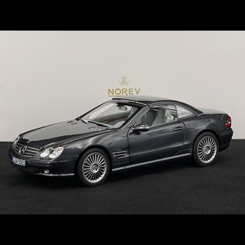 Mercedes-Benz SL 55 AMG 2003 Metallic-Grau 1/18 Norev 183844