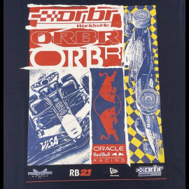 Red Bull T-Shirt Racing F1 Team Graphic Navy Blue New Era 60897472 - Unisex