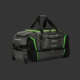 Lamborghini Trolley Squadra Corse Travel Bag Black / Grey / Green LC322104