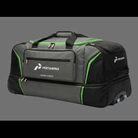 Lamborghini Trolley Squadra Corse Reisetasche Schwarz / Grau / Grün LC322104