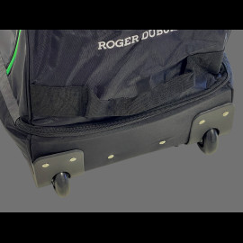 Lamborghini Trolley Squadra Corse Travel Bag Black / Grey / Green LC322104