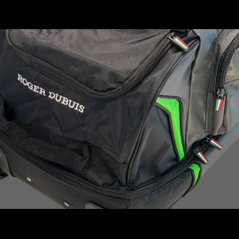 Lamborghini Trolley Squadra Corse Travel Bag Black / Grey / Green LC322104