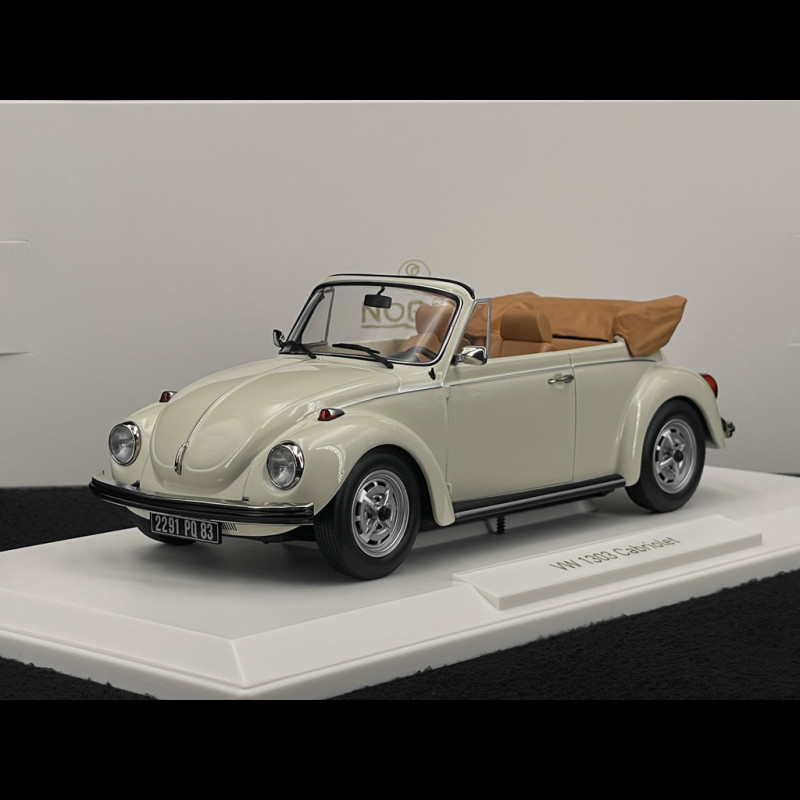 Volkswagen 1303 Cabriolet 1972 Ivory 1/18 Norev 188535