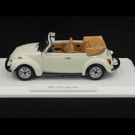 Volkswagen 1303 Cabriolet 1972 Ivory 1/18 Norev 188535