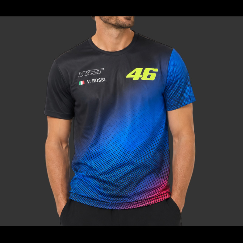 Valentino Rossi T-Shirt VR46 Offizielles WRT Marineblau VR547004 - unisex