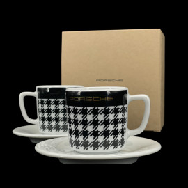 Set von 2 Porsche Espressotassen Pepita WAP05015526PED