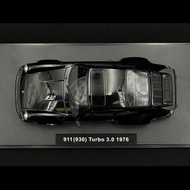 Porsche 911 Turbo 3.0 Type 930 1976 Black 1/18 KK Scale KKDC180575