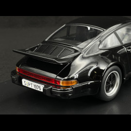 Porsche 911 Turbo 3.0 Type 930 1976 Black 1/18 KK Scale KKDC180575
