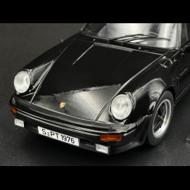 Porsche 911 Turbo 3.0 Type 930 1976 Black 1/18 KK Scale KKDC180575