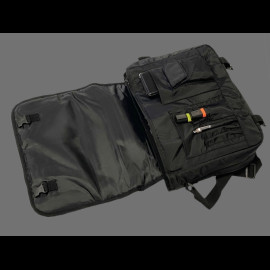 Lamborghini Shoulder Bag Squadra Corse Black / Grey / Green LC321904
