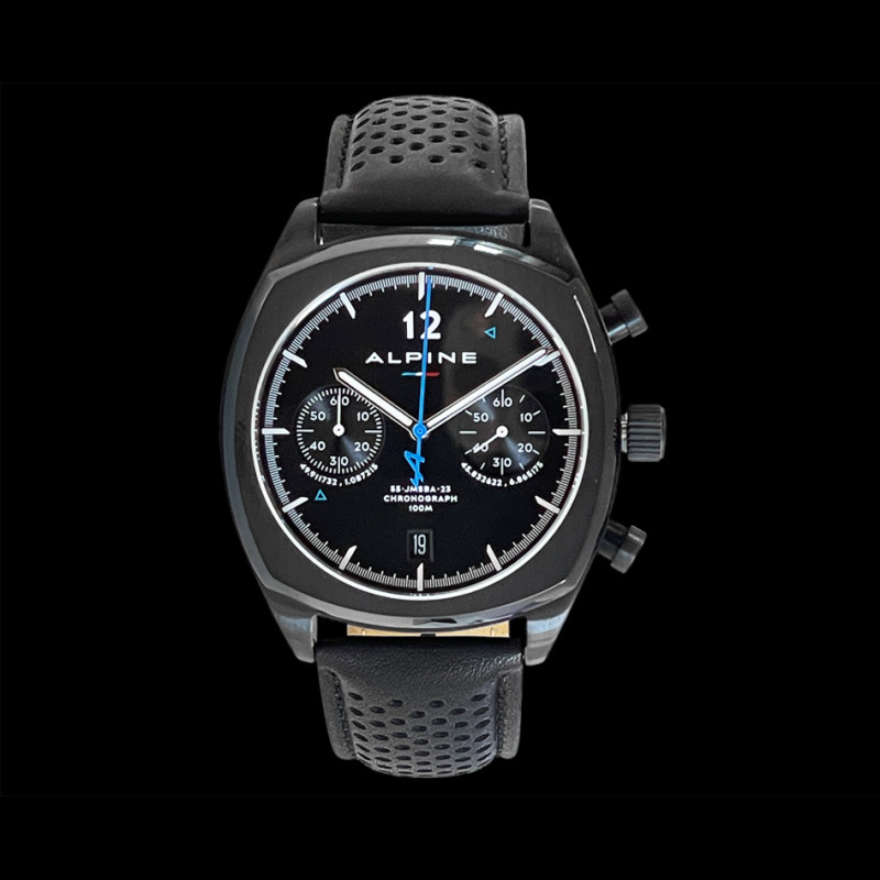 Alpine Watch Chronograph 55-JMSBA-23 Tribute to Alpine A110 / A310 / A610 Black 6020080506