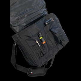 Lamborghini Shoulder Bag Squadra Corse Black / Grey / Green LC321904