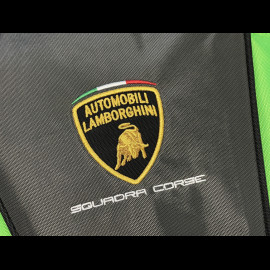 Lamborghini Umhängetasche Squadra Corse Schwarz / Grau / Grün LC321904