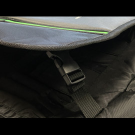 Lamborghini Shoulder Bag Squadra Corse Black / Grey / Green LC321904