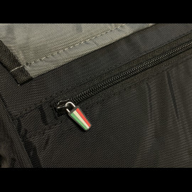 Lamborghini Shoulder Bag Squadra Corse Black / Grey / Green LC321904