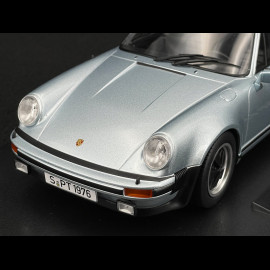 Porsche 911 Turbo 3.0 Typ 930 1976 Polar Silber 1/18 KK Scale KKDC180574