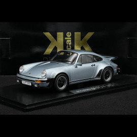 Porsche 911 Turbo 3.0 Typ 930 1976 Polar Silber 1/18 KK Scale KKDC180574