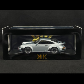 Porsche 911 Turbo 3.0 Typ 930 1976 Polar Silber 1/18 KK Scale KKDC180574