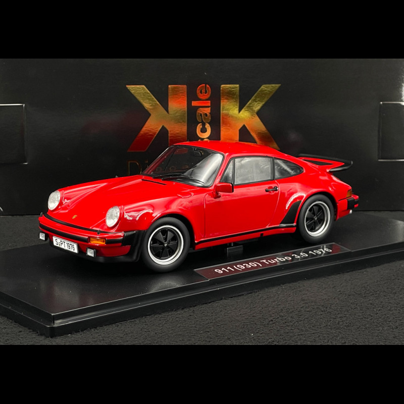 Porsche 911 Turbo 3.0 type 930 1976 rot 1/18 KK Scale KKDC180571