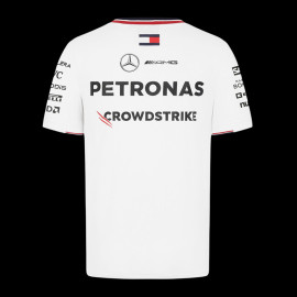 Mercedes T-Shirt Günstige AMG Petronas F1 Team Tommy Hilfiger Weiß 701227950-001- herren
