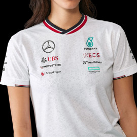Mercedes T-shirt Low Cost AMG Petronas F1 Team Tommy Hilfiger White 701227951-001- women