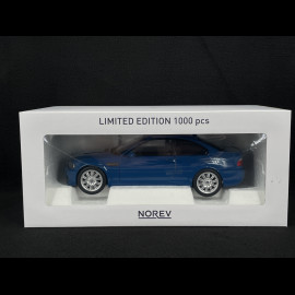 BMW M3 CSL E46 2000 Blau 1/18 Norev 183001
