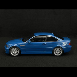 BMW M3 CSL E46 2000 Blue 1/18 Norev 183001