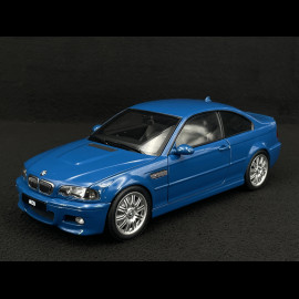 BMW M3 CSL E46 2000 Blue 1/18 Norev 183001